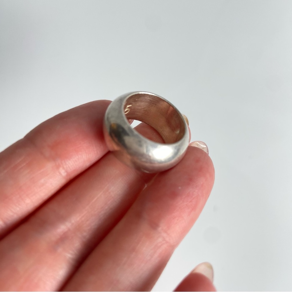 Sterling Silver Chunky Band Ring